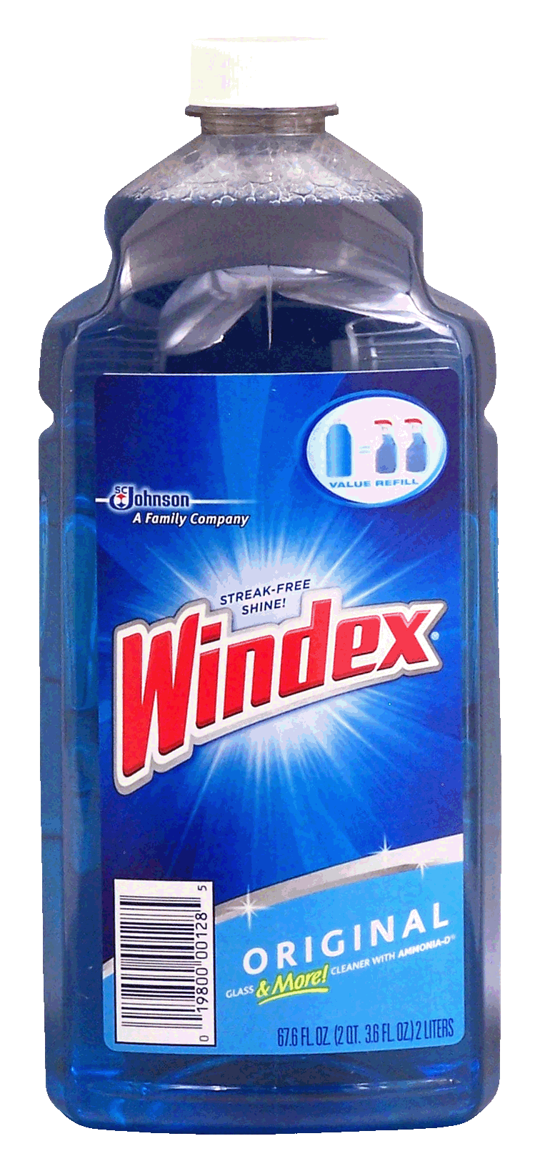 Windex  original glass cleaner liquid refill Full-Size Picture